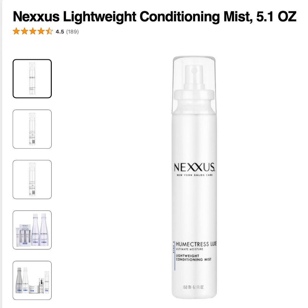 humectress luxe ultimate moisture lightweight conditioning 5fl
